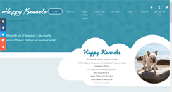 Desktop Screenshot of happykennels.net